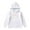 White, variant on Kiijoy Hoodie for Girls Bow Print Pullover Hooded Sweatshirt with Pocket, Sizes 3-4