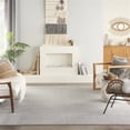 thumbnail image 2 of Pemberly Row 7' x 10' Silver Gray Fabric Outdoor Area Rug (7' x 10'), 2 of 16