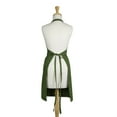 thumbnail image 2 of DII Adjustable Neck & Waist Ties with Front Pocket, 32x28 Apron Chino Chef Collection, Sage, 2 of 5