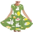 thumbnail image 1 of LOVZFMLL Robe d'Été pour Mignonne Robe Froissée pour Robe Princesse Sans Manches à Fleurs, 1 of 4