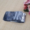 thumbnail image 2 of 50 Pcs 8.5x14cm Silver Aluminum Foil Mylar Recloeable Bag Front Clear Leak Proof, 2 of 9