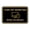 Black Gold, variant on Classic Framed Turn Off Monitors While on Breaks Sign (Brushed Silver) - Small
