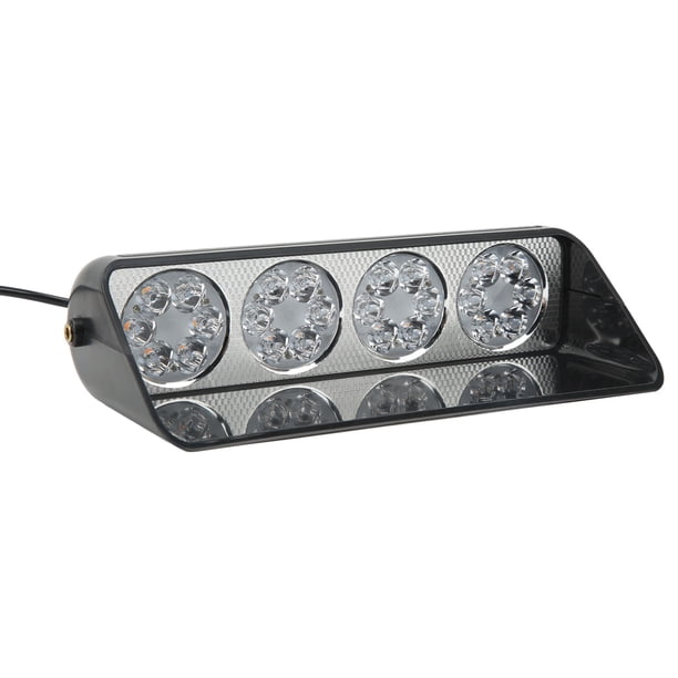 Luz De Advertencia LED COB 6 Modos - Base Magnética, IP67, 12V/24V, Para Coche, Remolque, Caravana