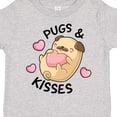thumbnail image 4 of Inktastic Valentines Day Pugs & Kisses with Hearts Boys or Girls Toddler T-Shirt, 4 of 5