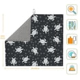 thumbnail image 2 of Goofa Dish Drying Mat Super Absorbent Drying Mat Large Dish Drying Mats for Kitchen Counter Easy Clean Dish Mat Kitchen Drying Mat 16" x 18" ( Turtle ), 2 of 6