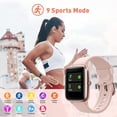 thumbnail image 2 of Reloj inteligente Vhermosa Reloj inteligente para mujer rastreador de actividad física deportiva para hombre CZDZ-HY130-2, 2 of 4