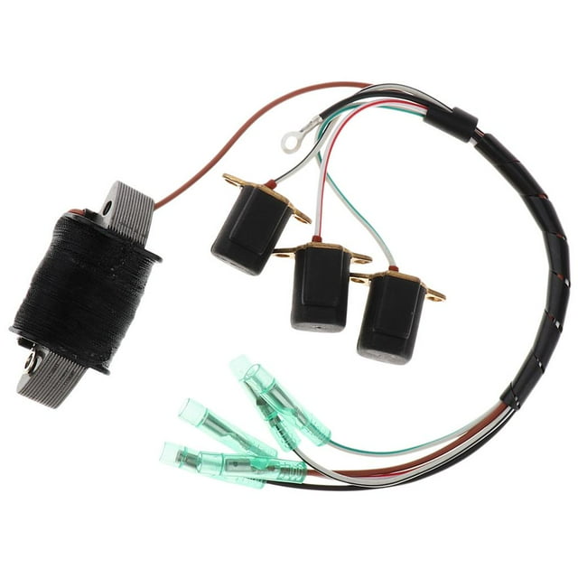 Bobina de carga Cola Para Fueraborda C P 60HP 70HP 2T 6H2-8552000 6H2-85580 negro