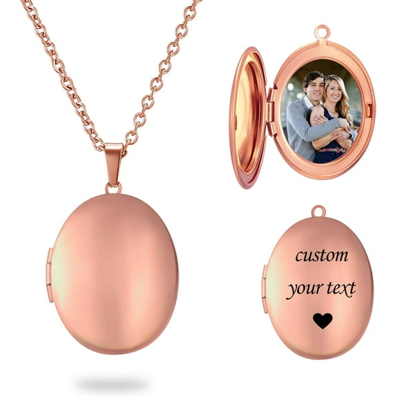 Heart Locket Necklace That Holds Pictures Silver Locket Necklace Custom Photo Lockets For Women Personalized Birth Flower Necklace For Women[o7384]