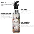 thumbnail image 3 of Ghost Companion 600ml Double Walled Stainless Steel LeakProof Sports Bottle Thermo 8h, 3 of 9