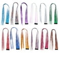 thumbnail image 4 of 11pcs Hair Tinsel Strands Universal Glitter Hair Tinsel METLUSH Pein Extensions, 4 of 5