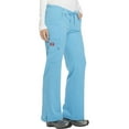 thumbnail image 7 of Dickies Xtreme Stretch Medical Scrubs Pant for Women Mid Rise Drawstring Cargo Plus Size 82011, 7 of 7