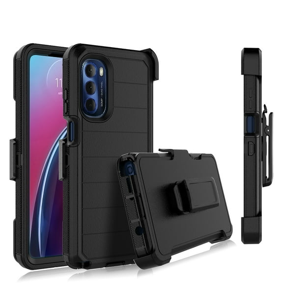 Takfox Case For Motorola Moto G Stylus 5G 2022 ,Shockproof Heavy Duty Rugged Locking Swivel Holster Belt Clip Kickstand Full Body Hard Shell Phone Cover Case,Black