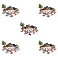 thumbnail image 3 of Vogacara Juego de 21 piezas de animales de granja, figuras de animales de granja diminutas realistas, juguete para niños de fiesta Type2 NO2, 3 of 3