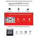 thumbnail image 3 of Combo DISA HOME Parrilla a Gas 5 Quemadores Acero Inox, Campana Extractora de Pared Acero Inox 80 cm Disa Home 40-11-0-004, 3 of 8