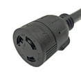 thumbnail image 5 of Parkworld 79452 Dryer Piggy-Back Adapter Splitter Cord NEMA 14-30P to 14-30R 30A 125V/250V & L6-30R 30A 250V 1.5 Feet, 5 of 5
