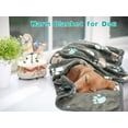 thumbnail image 2 of Vehomy 3Pcs Dog Blankets for Medium Dogs Pet Dog Flannel Blankets with Paw Patterns Warm Pet Cat Mat for Dog Bed Kennel Cute Paw Puppy Blanket Quilt Pet Blanket for Kitten Puppy L 27.5"x31.5", 2 of 6