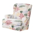 thumbnail image 3 of Funda elástica para sillón orejero, sillón reclinable, funda protectora para sofá Blanco, 3 of 4