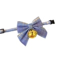 thumbnail image 5 of Dog Bowknot Collar Adjustable Buckle Design Plaid Printing Pet Dog Cat Necklace with Bell Pet Supplies Cat Bowknot Collar, 5 of 8
