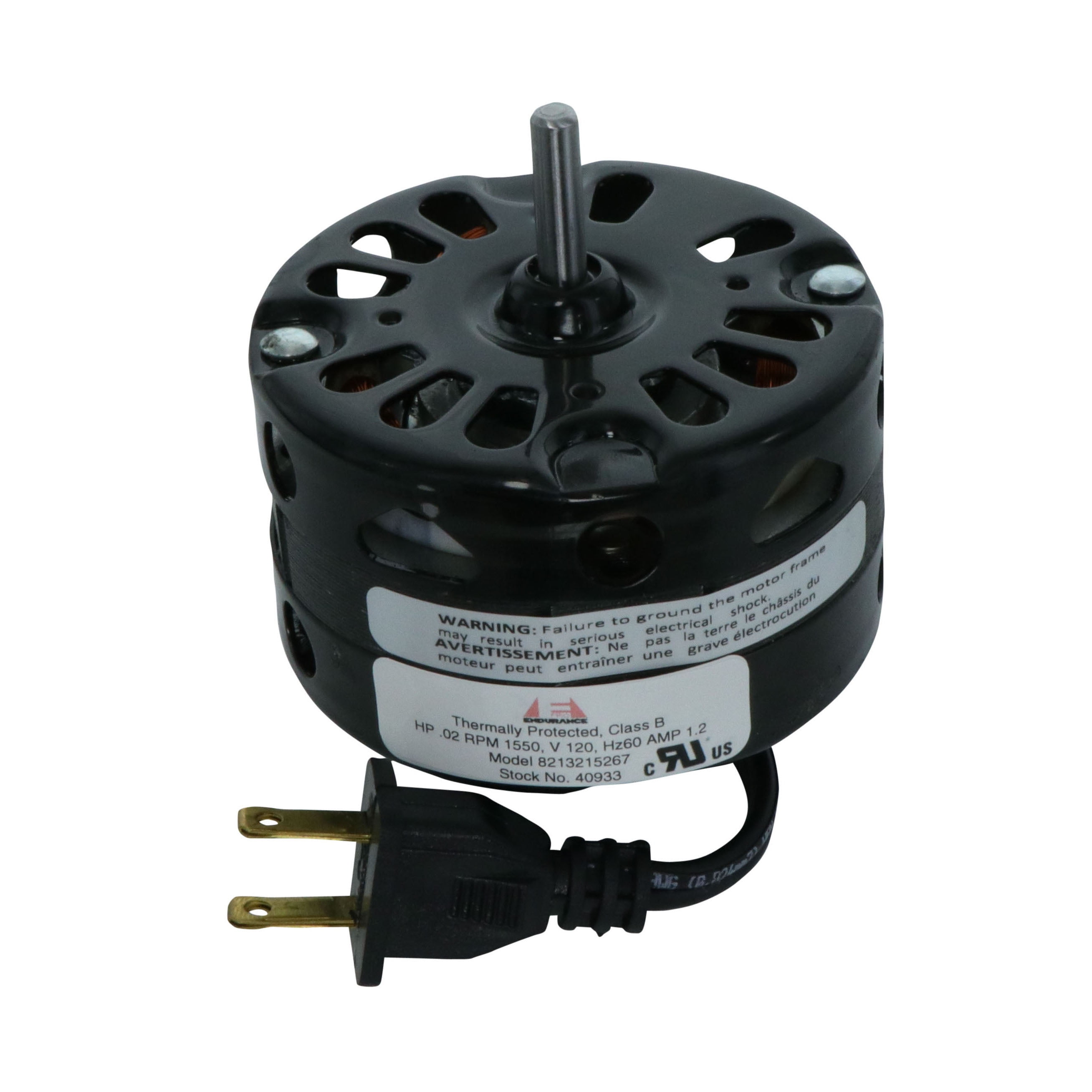3.3 Inch Diameter Vent Fan Motor Direct Replacement For Nutone/Broan by Pro 