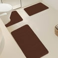 thumbnail image 6 of Leodye 3PCS Non-slip Bathroom Door Mat - Absorbent Carpet, for Bathroom/Bedroom Entrance Floor (23.6x19.6in+31.5x19.6in+47.2x19.6in), 6 of 8