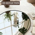 thumbnail image 4 of Anyrose 71" x 30" Arched Full Length Mirror Dressing Mirror Wall Mounted,Black, 4 of 7