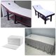 thumbnail image 2 of WORGEOUS 100 piezas de sábanas desechables Cubiertas de cama de salón, 2 of 8
