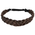 thumbnail image 1 of Braided Hair Braid Headpiece Hair Band Braid Ponytail for Sports Work Daily, 1 of 4
