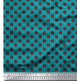 thumbnail image 1 of Soimoi Modal Satin Fabric Artistic Floral Printed Craft Fabric by the Yard 42 Inch Wide, 1 of 3