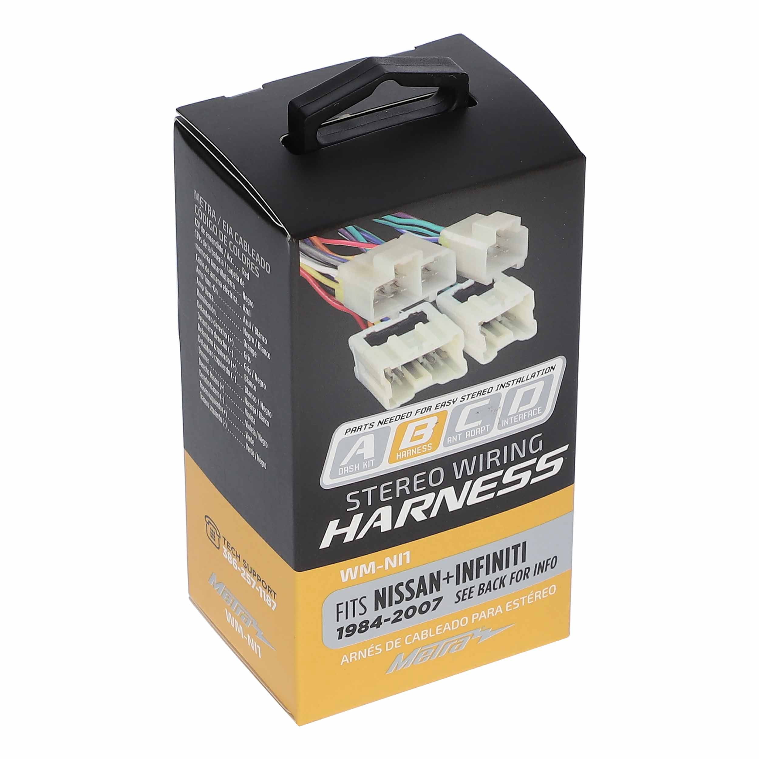 Radio wire harness for Nissan 84-07