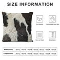 thumbnail image 5 of Cow Print Decorative Throw Pillow Covers Cowhide Accent Printing Couch Pillows for Living Room  Decorative Pillows for Couch Bed Living Room Sofa Outdoor Car Pillow Covers, 5 of 5