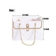 thumbnail image 3 of 4 PCS Flower Paper Gift Box, Wedding Bouquet Storage Bucket Florist Handbag With Metal Chain Flower Boxes Gift Wrap Bag For Wedding Birthday Baby Show, 3 of 4