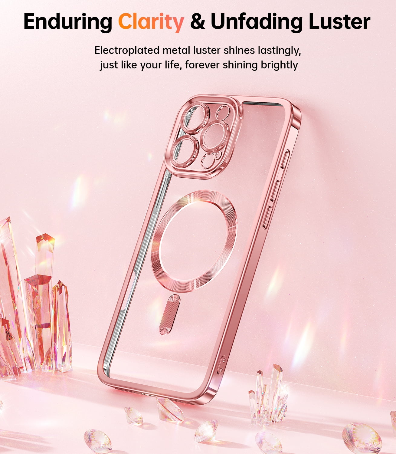 iPhone - Maggei Meifigno Magnetic Case for iPhone 16 Pro 6.3 inch, with 2X