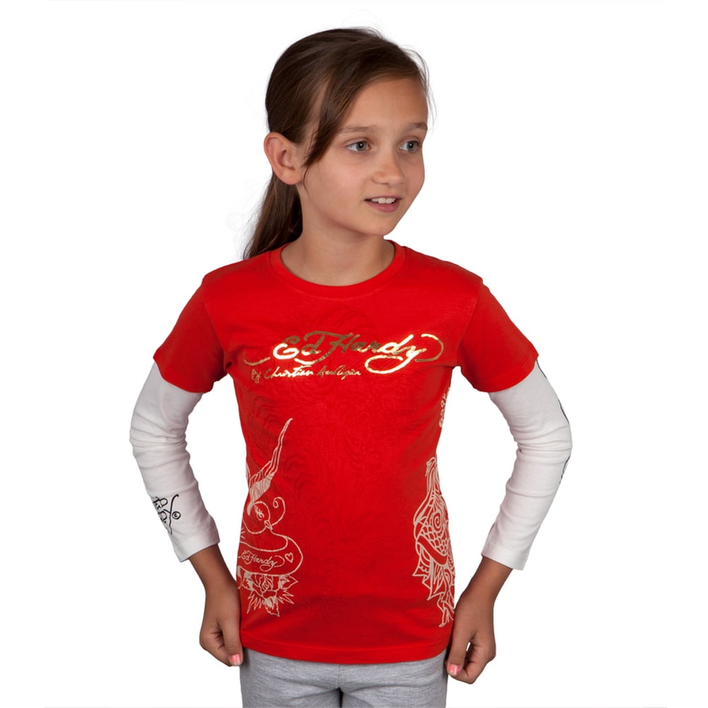 ed hardy full sleeve t shirts