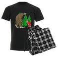 thumbnail image 6 of CafePress - Bigfoot, Santa Christmas Men's Dark Pajamas - Men's Dark Loose Fit Cotton Pajama Set, 6 of 7