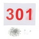thumbnail image 1 of 100 dorsales ligeros para correr, para atletas y juegos 301 a 400, 1 of 9