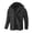 Black, variant on Mens Puffer Jacket Hooded Winter Coat Thick Warm Insulated Outerwear Fleece Lined Snow Jacket with Zipper Pockets for Outdoor Cold Weather