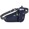 thumbnail image 1 of Sac Banane avec Porte-Bouteille d'Eau, Sac de Taille Imperméable pour la Course, Ceinture de Sport Réfléchissante avec Sangle Réglable, Pochette d'Hydratation pour Entraînement Physique Jogging Randonnée, 1 of 5