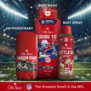 Old Spice NFL Holiday Gift Pack for Men - Antiperspirant, Body Wash & Spray