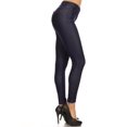 thumbnail image 3 of Jvini Women's High Waist Color Jeggings Pull On Stretch Skinny Pants Inseam 29" Sizes S-3XL, 3 of 6