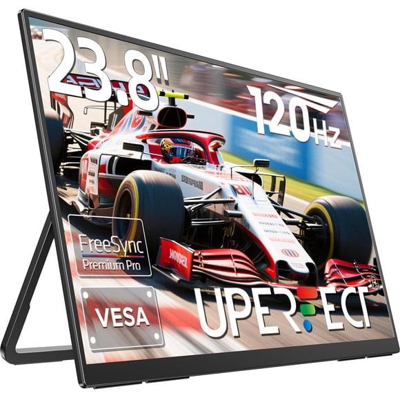 Monitor Portátil UPERFECT 24” 100HZ Ajustable 180° con VESA para Laptops y Gaming