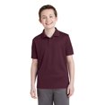thumbnail image 1 of Sport-Tek &174; Polo Posicharge &174; Racermesh &174; pour Jeunes. Yst640 L Marron, 1 of 1