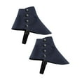 thumbnail image 4 of Fundas para botas de pirata medievales, accesorios para disfraces de Halloween góticos, fundas para calzado Gris, 4 of 8
