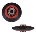 thumbnail image 4 of 4 Pcs Séchoir à Tambour à Rouleaux Compatible avec Whirlpool, - 8536974 Remplace, 8536973, W10314171, WPW10314173, Ps11752609, 4 x Roues 8 x Rondelles, Rouge&Noir, 4 of 6