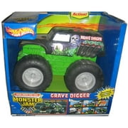 Hot Wheels Monster Jam Grave Digger (2003) Motorized Toy Car