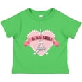 thumbnail image 3 of Inktastic Paris Oo-la-la with Eiffel Tower and Flowers in Pink Heart Boys or Girls Toddler T-Shirt, 3 of 5