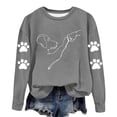 thumbnail image 3 of Neewe Womens Oversized Sweatshirts Hoodies Fleece Crewneck Sweaters MXsual Tops Comfy Fall Fashion Outfits Winter Clothes 2025, 3 of 4
