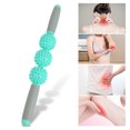 thumbnail image 4 of Nuevo rodillo muscular, palo de masaje para Yoga, relajación, 3 bolas de erizo, anticelulitis, adelgazamiento, masaje corporal, herramienta de relajación, fruta verde YUNYI BRAND Deportes, 4 of 8