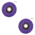 thumbnail image 1 of Rueda de lijado Riwesomey Pulido Agujero interior Tira limpia 2piezas #125 morado CBP033656, 1 of 5