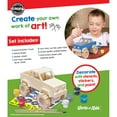 thumbnail image 4 of Works of Ahhh Monster Truck Wood Craft Paint Kit - Wooden Painting Set for Kids, 4 of 5