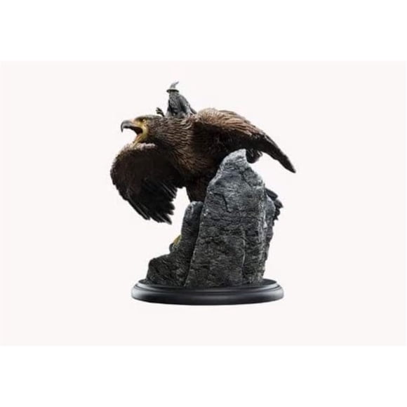 WETA Workshop Polystone - The Lord of The Rings Trilogy - Gandalf the Grey On Gwaihir Miniature Statue
